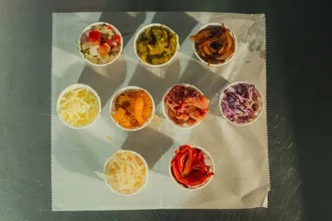 La Caliente toppings